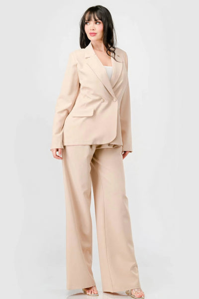 Business Women Pants Set