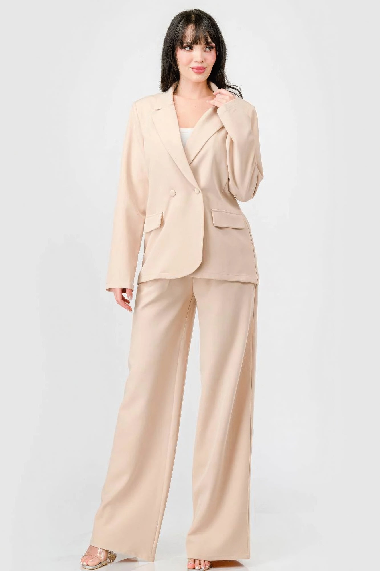 Business Women Pants Set