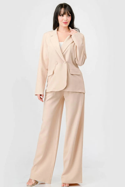 Business Women Pants Set