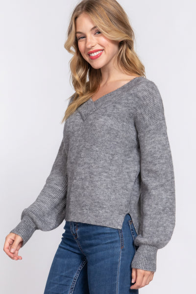 Sandra  V-neck Sweater