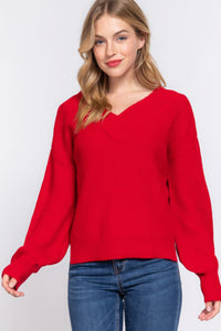 Sandra  V-neck Sweater