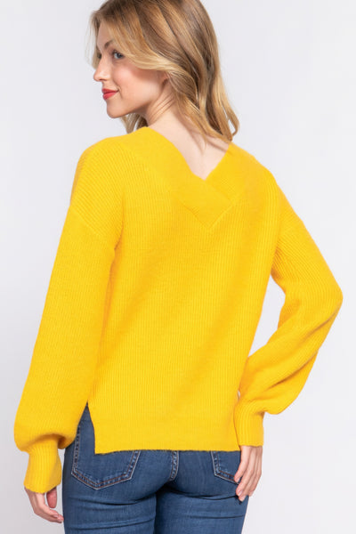 Sandra  V-neck Sweater