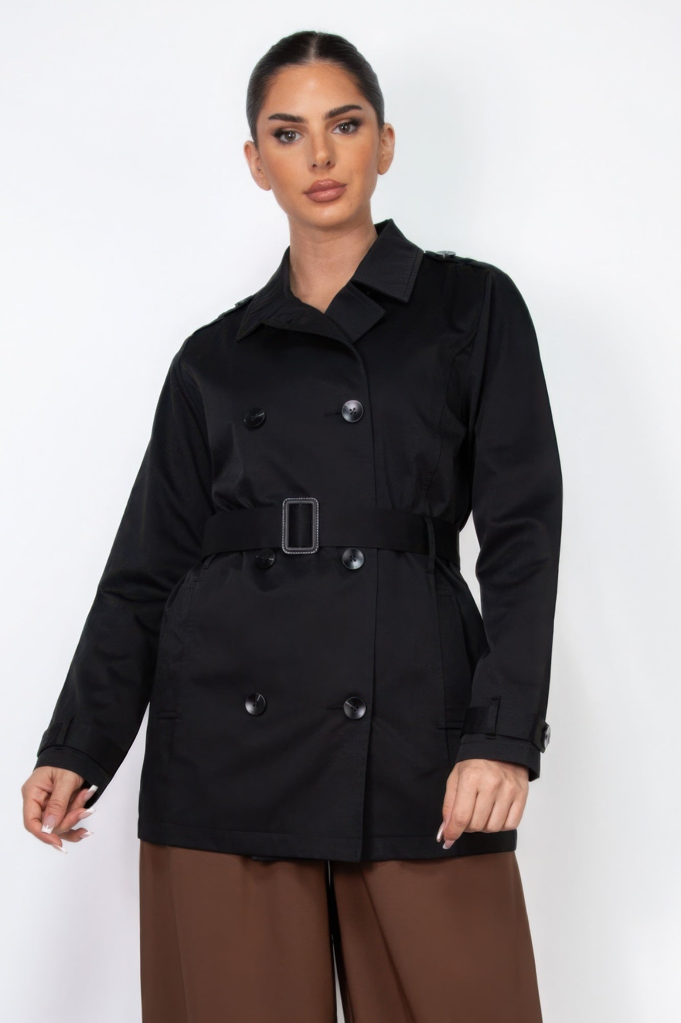 Adriana Belted Coat