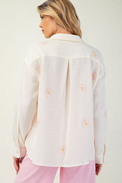 Adamari button down shirt