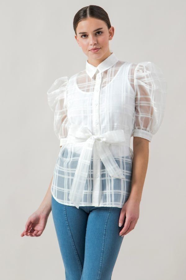 Mae Organza Top