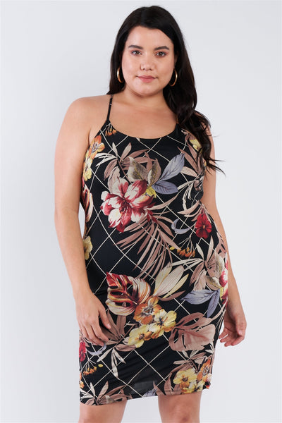 Melani Floral Print Dress