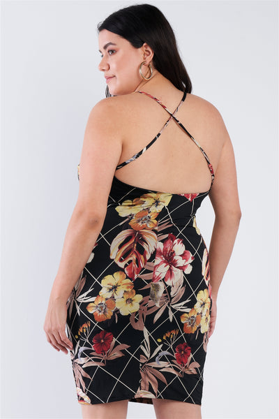 Melani Floral Print Dress