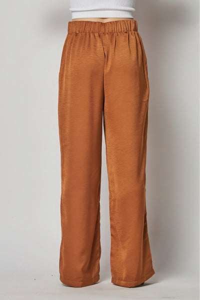 Vanesa Satin Cargo Pant