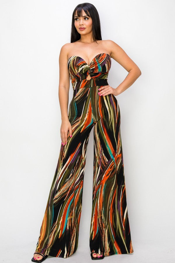 Selena Print Jumpsuit