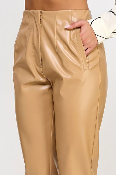 Erika Faux Leather Pants